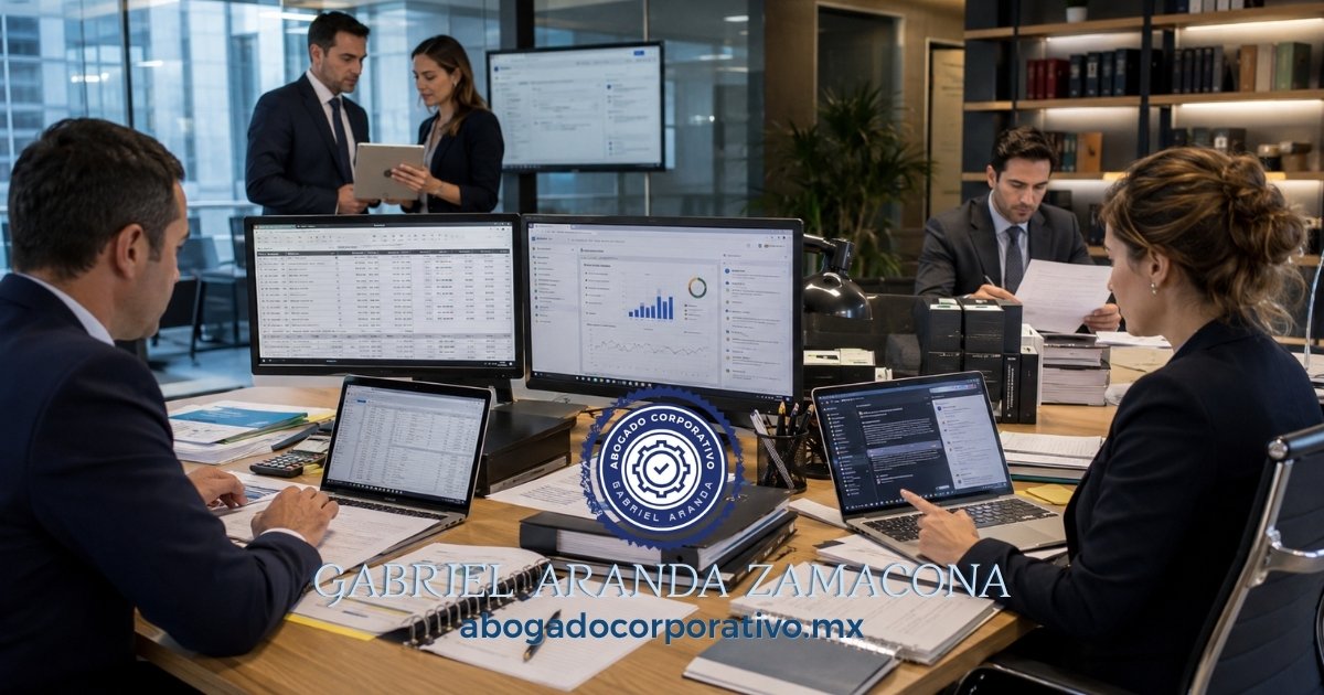Automatización de tareas profesionales — flujos de trabajo para despachos jurídicos y áreas contables con obligaciones regulatorias ante SAT, IMSS e INFONAVIT